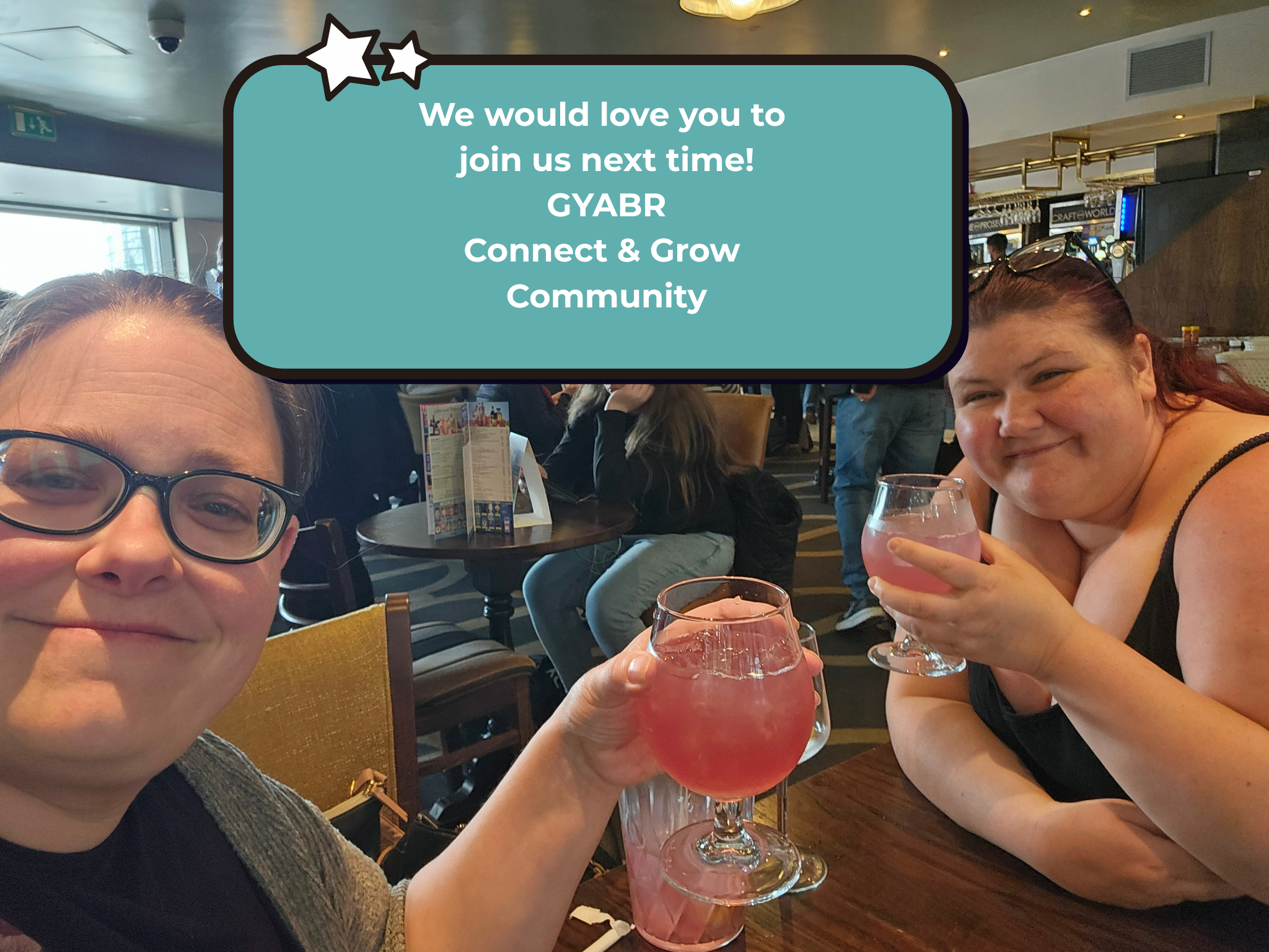 We would love you to join us next time 😁